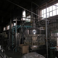 Filling line Pofamia 15.000 bottles/h  dose 0,5 L - 2 L