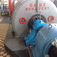 Turbina przeciwprężna Lang Ganz Budapest