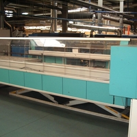 Laser cutting machine for fabric / thin sheet