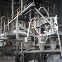 Aggregate screening line 4 T/h