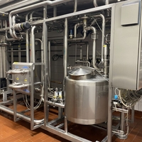 Whey centrifugation and pasteurization line